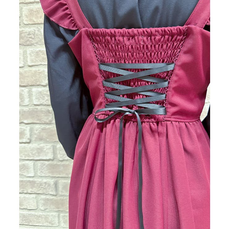 リボンデザインロングジャンスカ | axes femme | 詳細画像11 