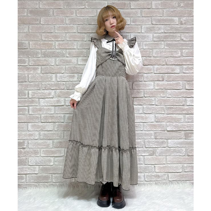 リボンデザインロングジャンスカ | axes femme | 詳細画像13 