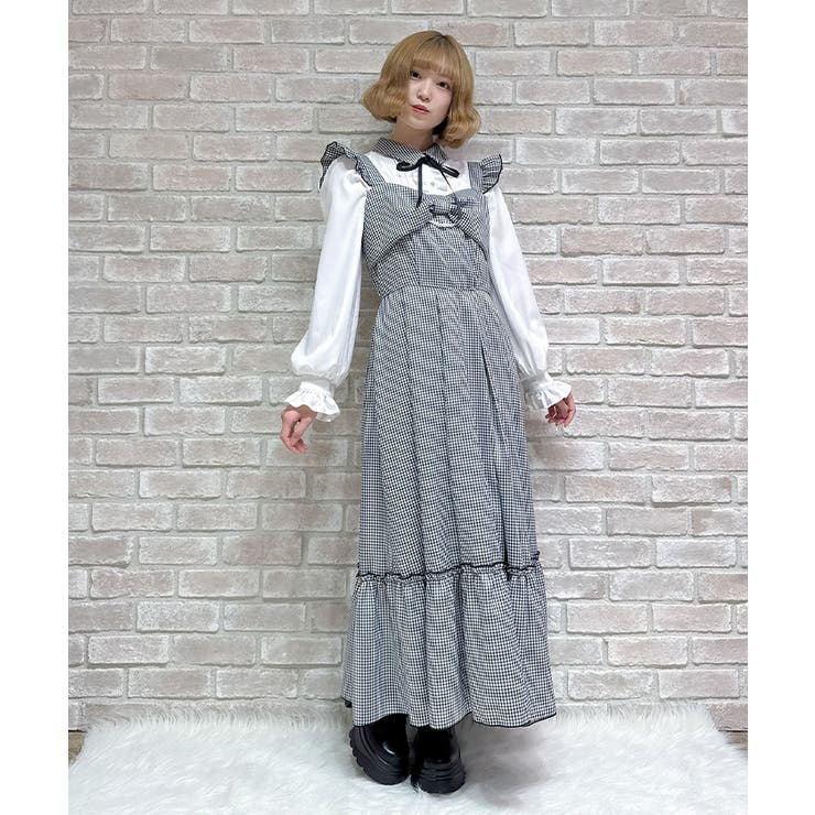 リボンデザインロングジャンスカ | axes femme | 詳細画像14 