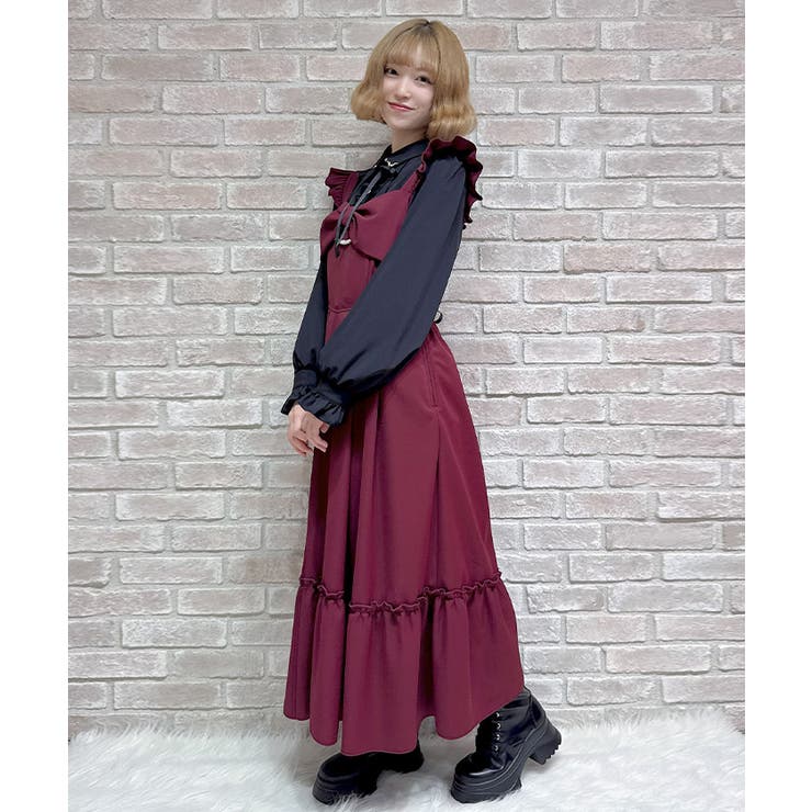 リボンデザインロングジャンスカ | axes femme | 詳細画像15 