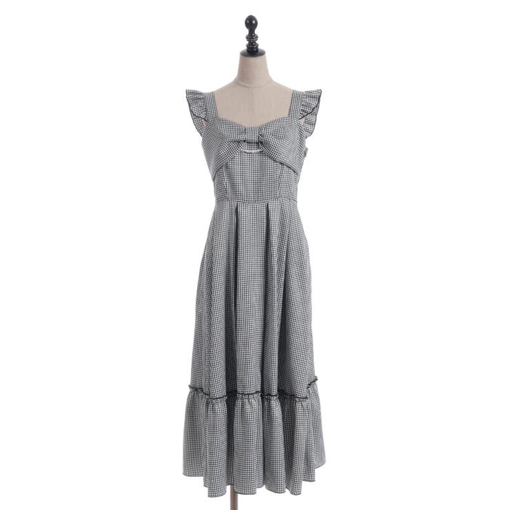 リボンデザインロングジャンスカ | axes femme | 詳細画像17 