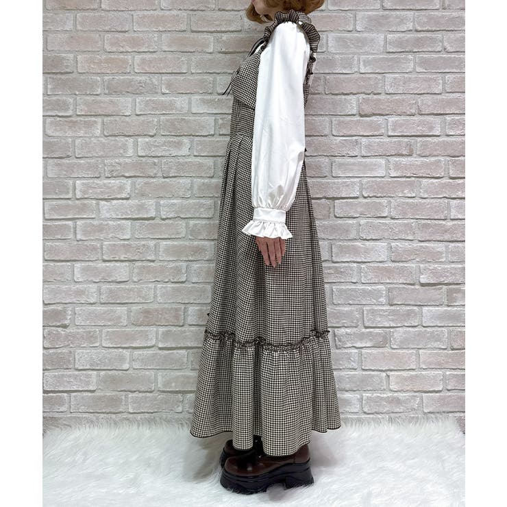 リボンデザインロングジャンスカ | axes femme | 詳細画像2 