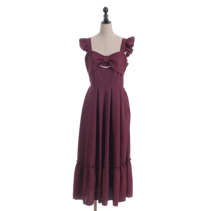 リボンデザインロングジャンスカ | axes femme | 詳細画像23 