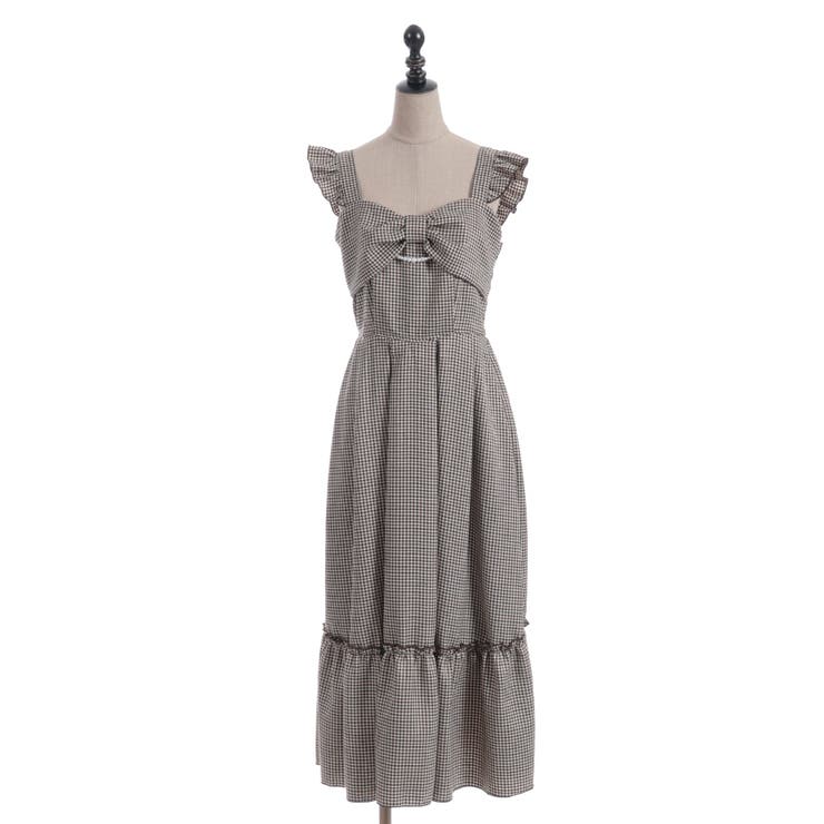 リボンデザインロングジャンスカ | axes femme | 詳細画像27 