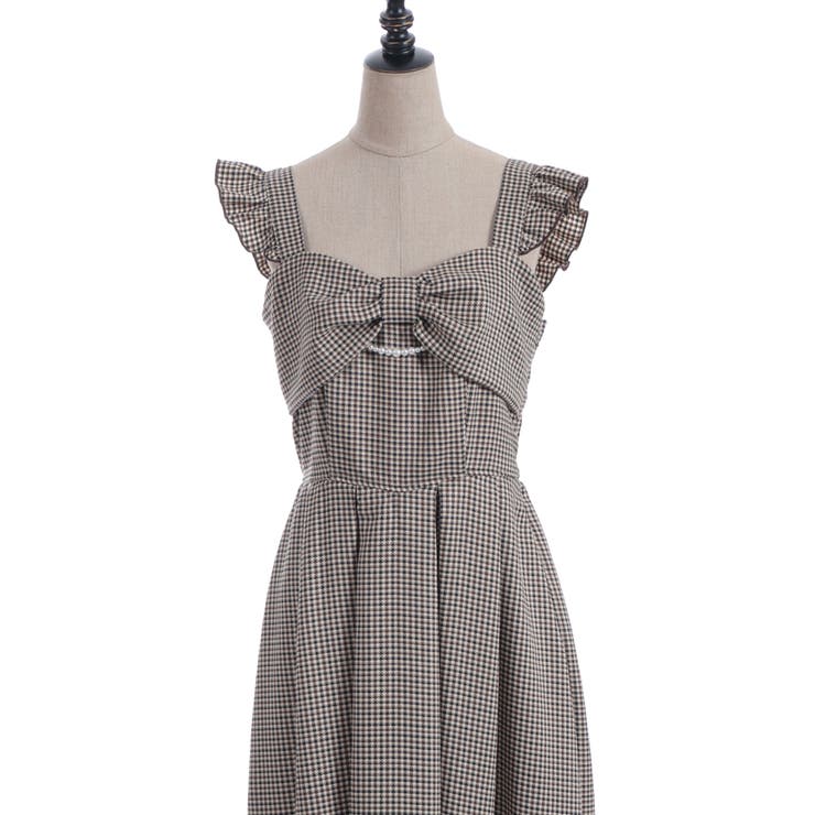 リボンデザインロングジャンスカ | axes femme | 詳細画像30 