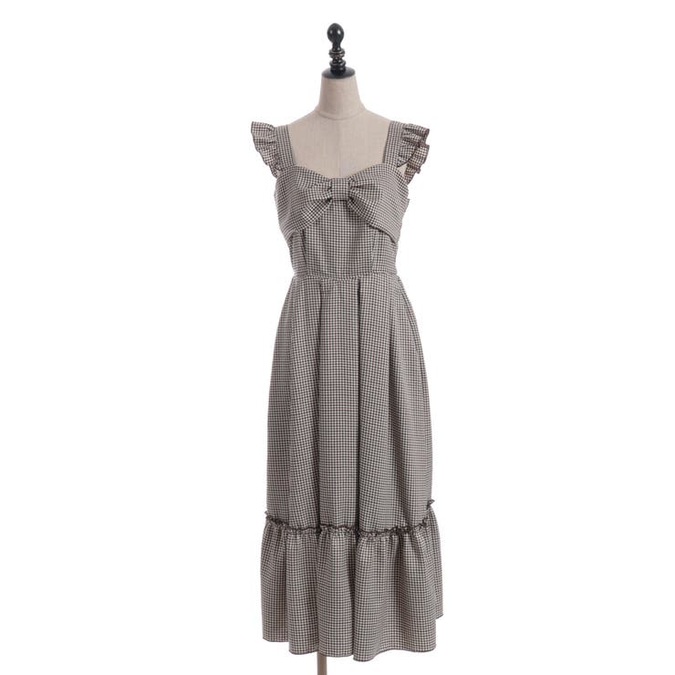 リボンデザインロングジャンスカ | axes femme | 詳細画像31 