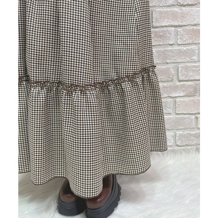 リボンデザインロングジャンスカ | axes femme | 詳細画像6 