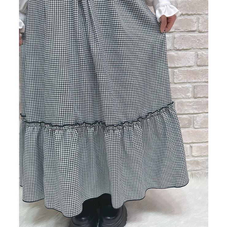 リボンデザインロングジャンスカ | axes femme | 詳細画像9 