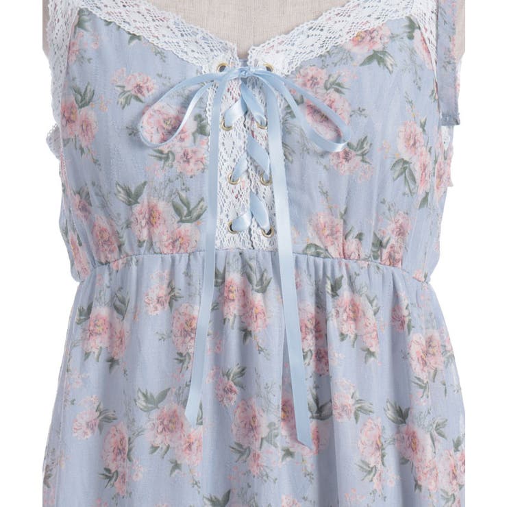 花柄ティアードキャミワンピース | axes femme | 詳細画像21 