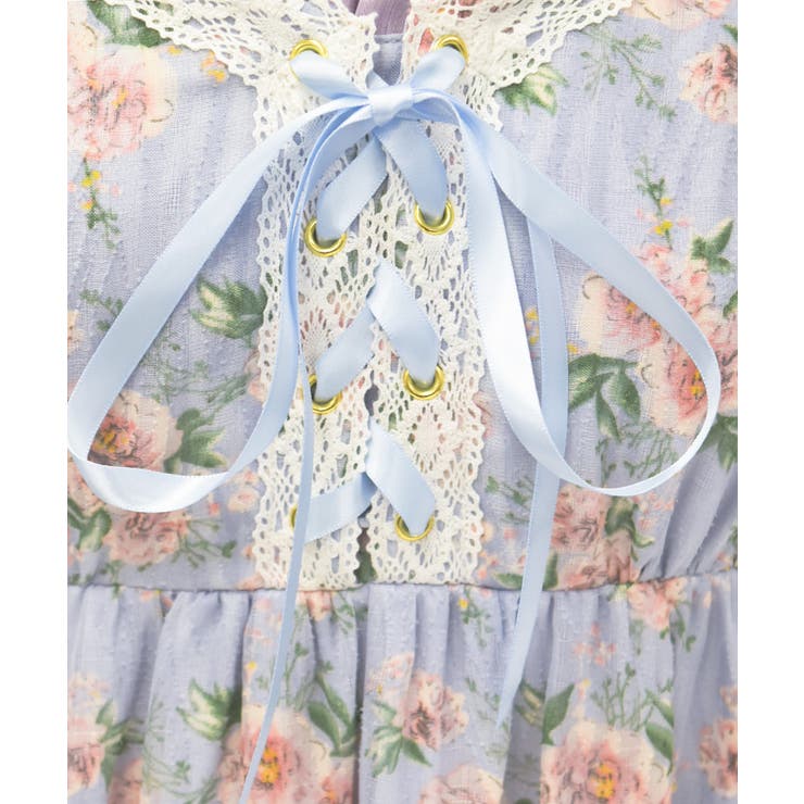 花柄ティアードキャミワンピース | axes femme | 詳細画像6 