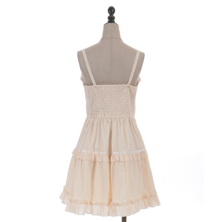 コットンレースキャミOP[品番：IGAW0007722]｜axes femme