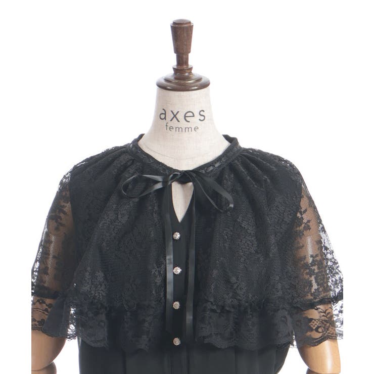 ドロストレースケープワンピース | axes femme | 詳細画像14 