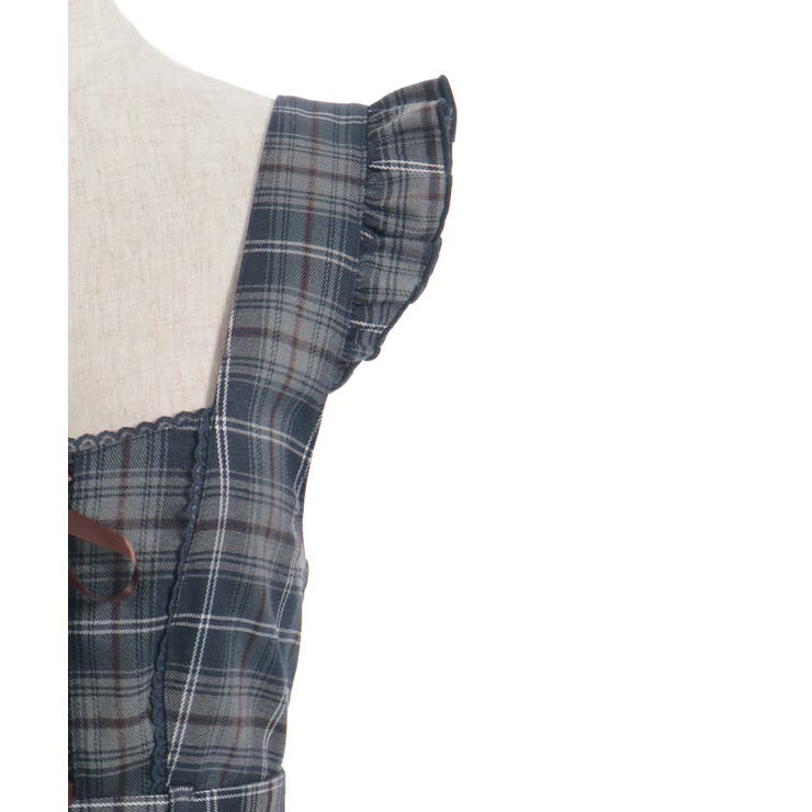 チェック柄編上ジャンスカ | axes femme | 詳細画像19 