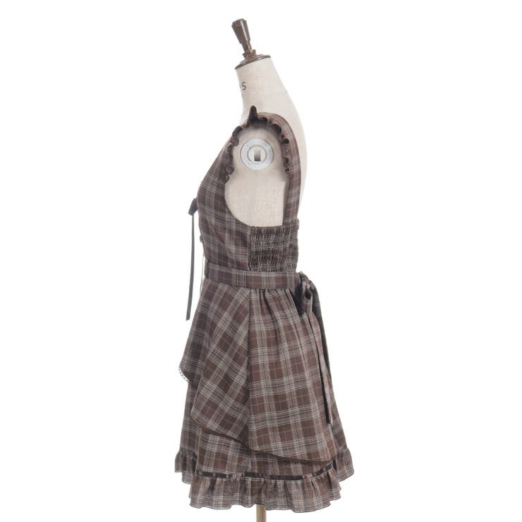 チェック柄編上ジャンスカ | axes femme | 詳細画像7 