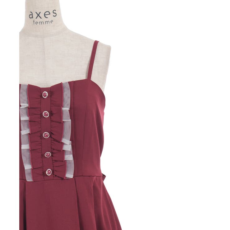 バックシャンキャミワンピース | axes femme | 詳細画像16 