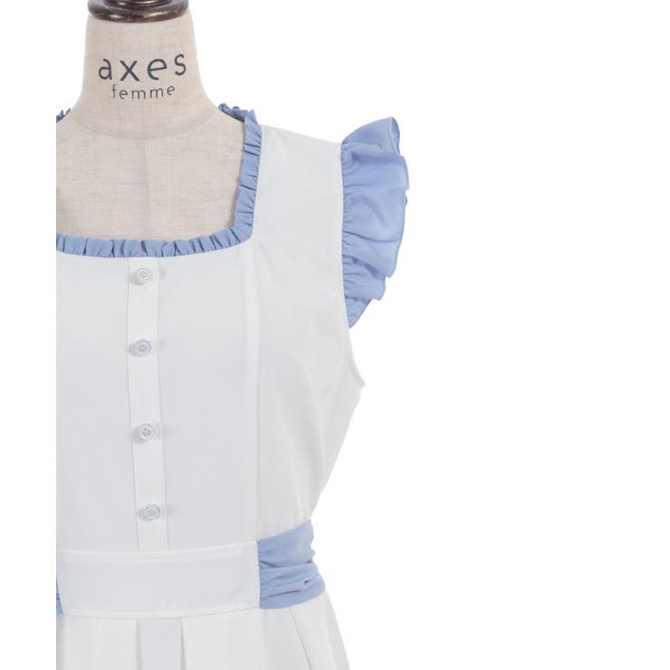バイカラーフレアノースリワンピース | axes femme | 詳細画像30 