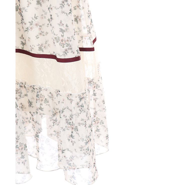 カットワーク花柄ワンピース | axes femme | 詳細画像15 