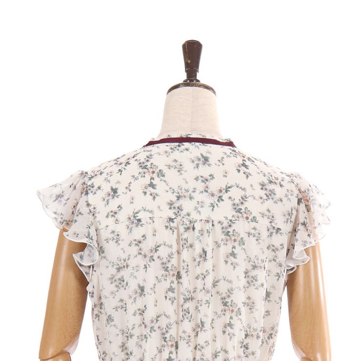 カットワーク花柄ワンピース | axes femme | 詳細画像17 
