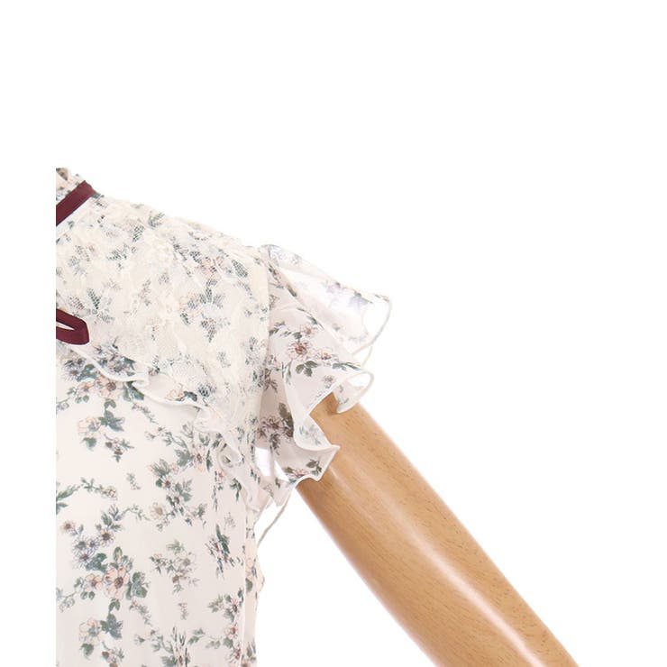 カットワーク花柄ワンピース | axes femme | 詳細画像18 