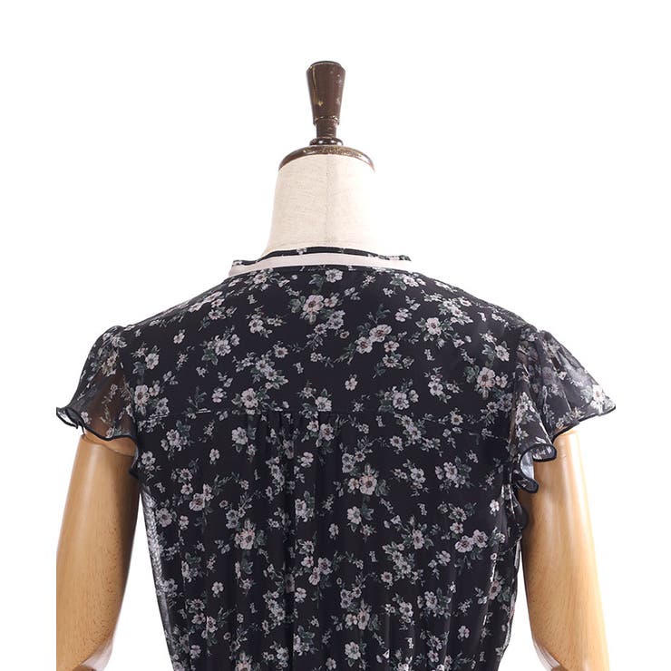カットワーク花柄ワンピース | axes femme | 詳細画像24 