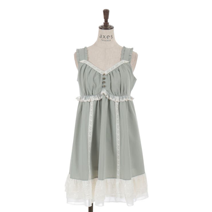 レース使いチュニックワンピース | axes femme | 詳細画像13 