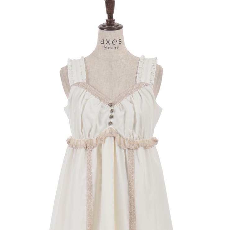 レース使いチュニックワンピース | axes femme | 詳細画像21 