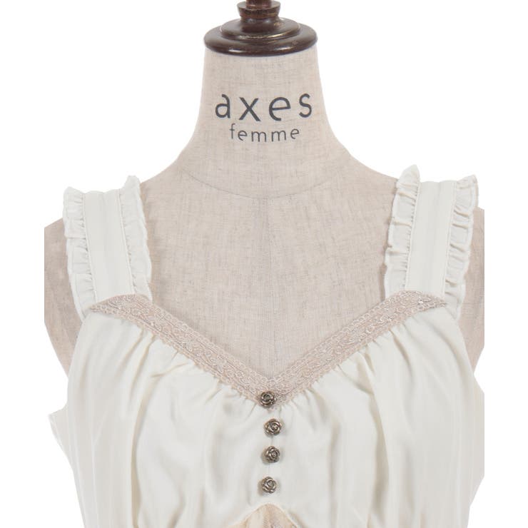 レース使いチュニックワンピース | axes femme | 詳細画像23 