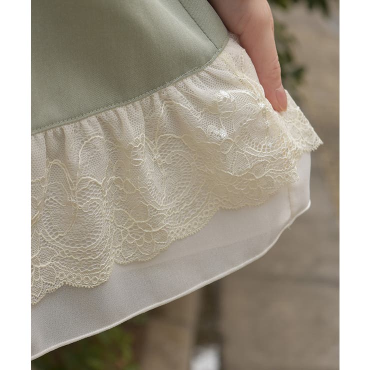 レース使いチュニックワンピース | axes femme | 詳細画像5 