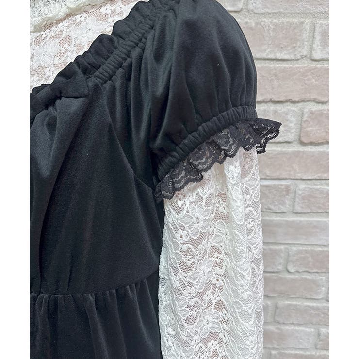 トロワリボンベロアワンピース | axes femme | 詳細画像12 