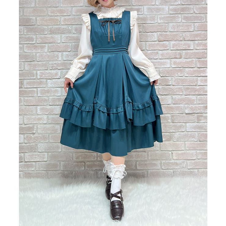 バックリボンフリルジャンスカ | axes femme | 詳細画像1 