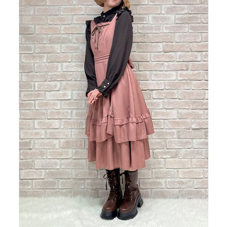 バックリボンフリルジャンスカ | axes femme | 詳細画像11 