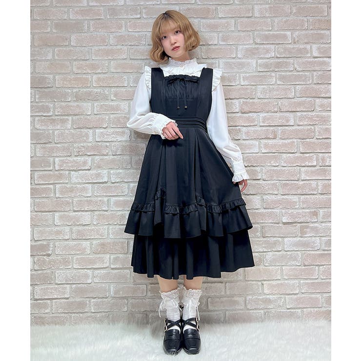 バックリボンフリルジャンスカ | axes femme | 詳細画像12 