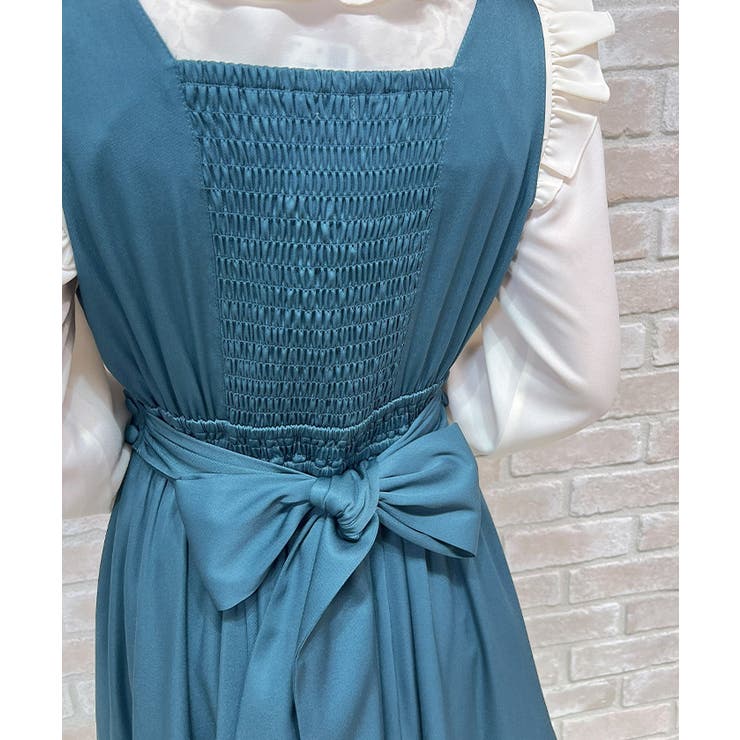 バックリボンフリルジャンスカ | axes femme | 詳細画像5 