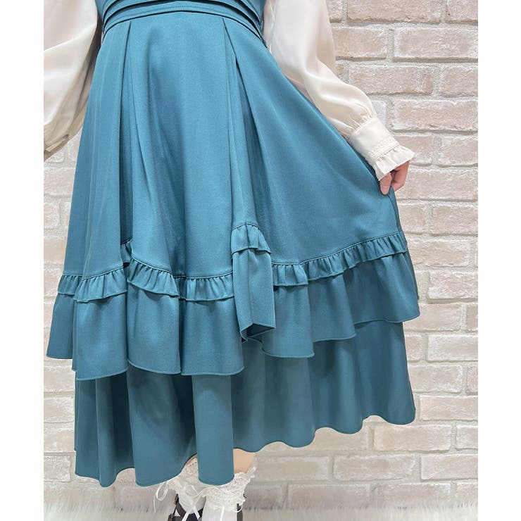 バックリボンフリルジャンスカ | axes femme | 詳細画像6 