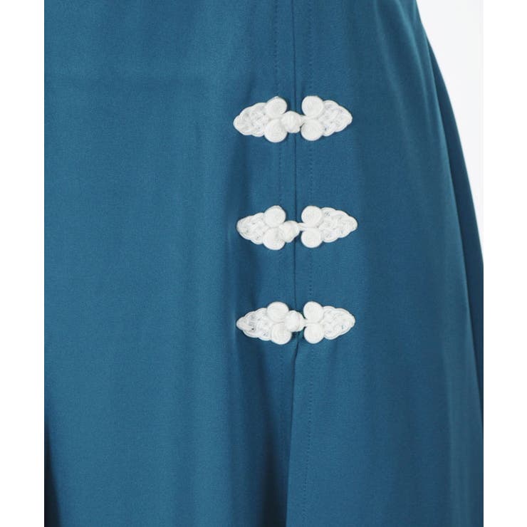 phoochanNo.T2509インド生地ワンピース タッセル付き インド手作業