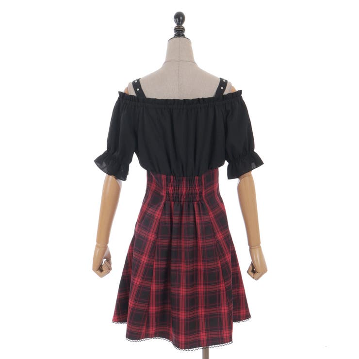 オフショルドッキングワンピース | axes femme | 詳細画像10 