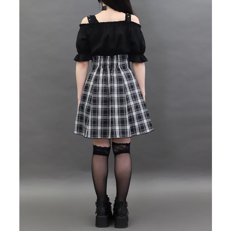 オフショルドッキングワンピース | axes femme | 詳細画像3 