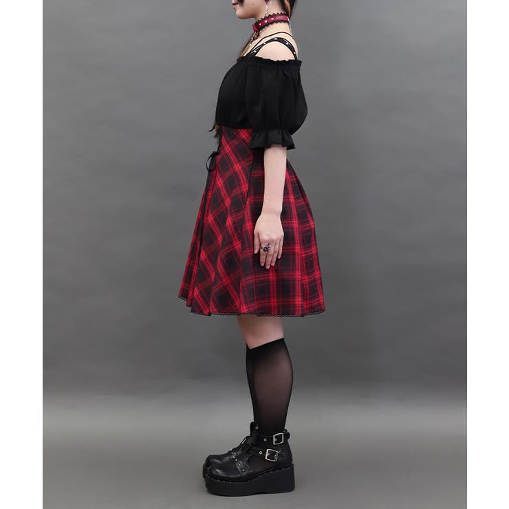 オフショルドッキングワンピース | axes femme | 詳細画像6 