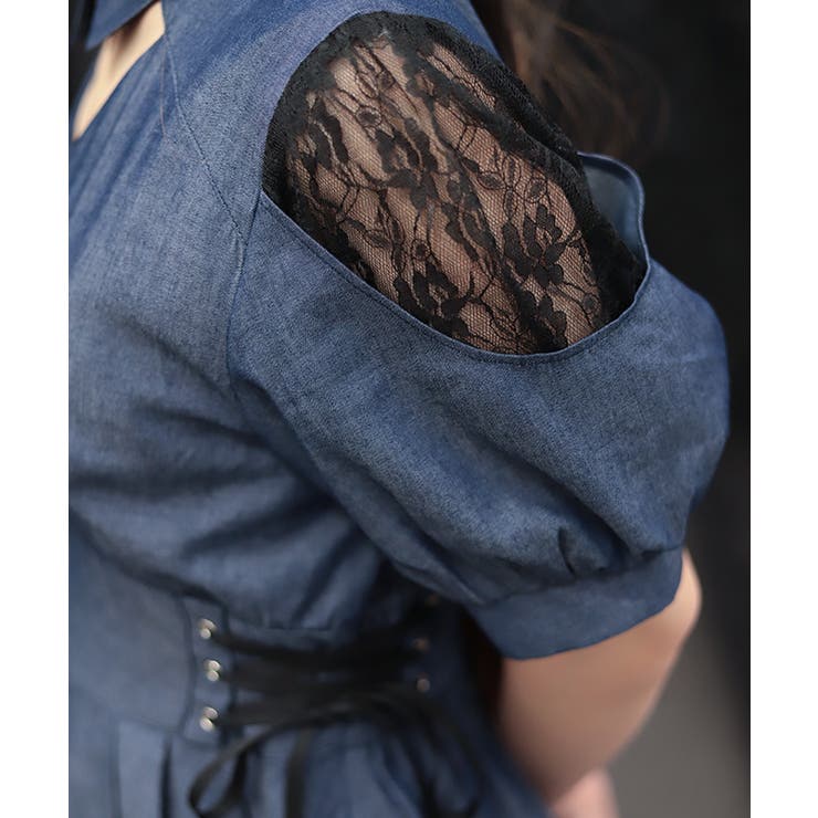フィッシュテールフレアワンピース | axes femme | 詳細画像10 