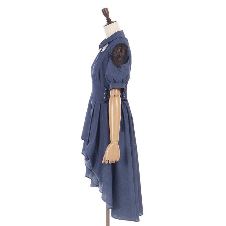 フィッシュテールフレアワンピース | axes femme | 詳細画像13 