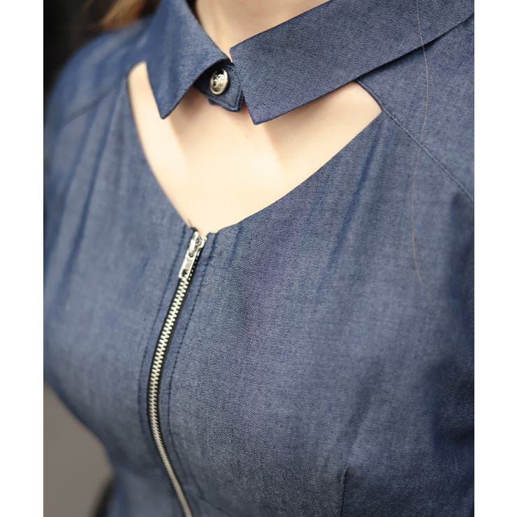フィッシュテールフレアワンピース | axes femme | 詳細画像9 