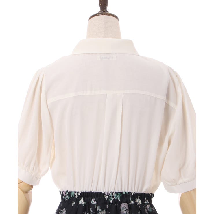 axes femme｜リボン*フラワーレースワンピース | Rakuten