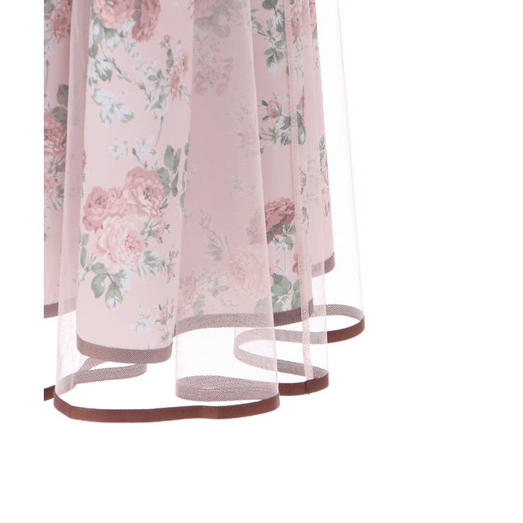 axes femme｜リボン*フラワーレースワンピース | Rakuten