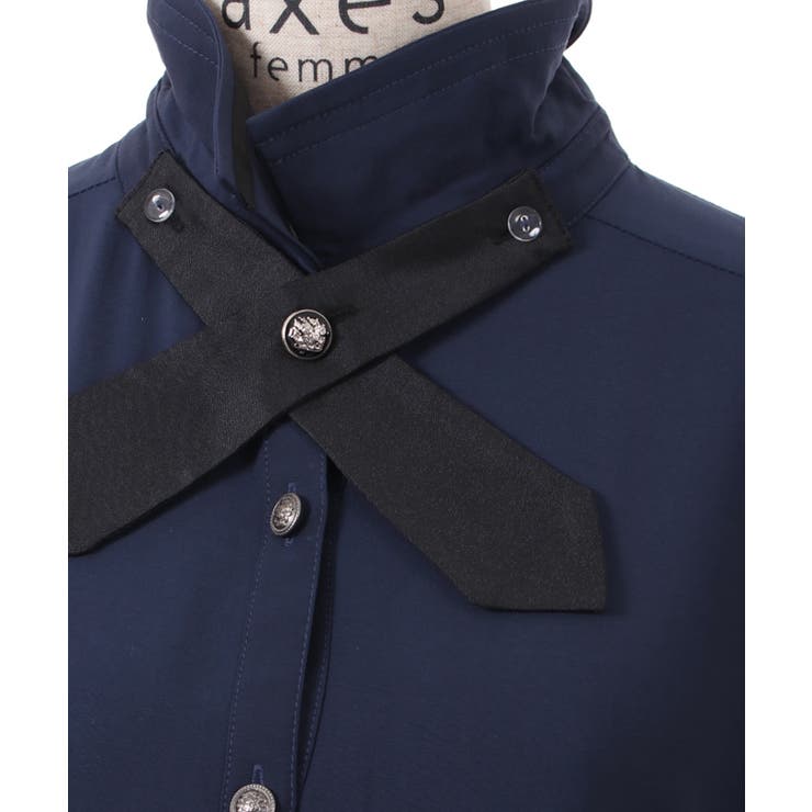 クロスタイ付ワンピース | axes femme | 詳細画像10 