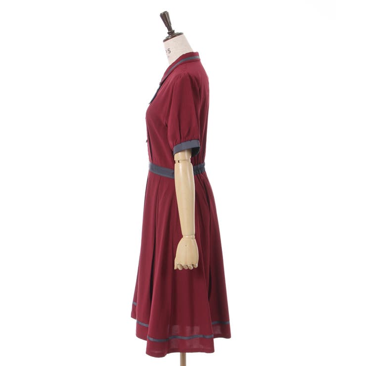 クロスタイ付ワンピース | axes femme | 詳細画像15 