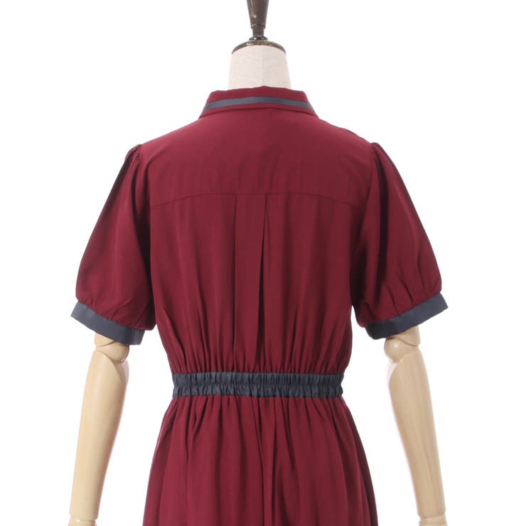 クロスタイ付ワンピース | axes femme | 詳細画像20 