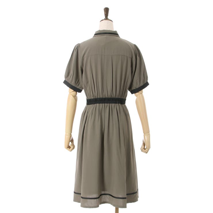 クロスタイ付ワンピース | axes femme | 詳細画像23 