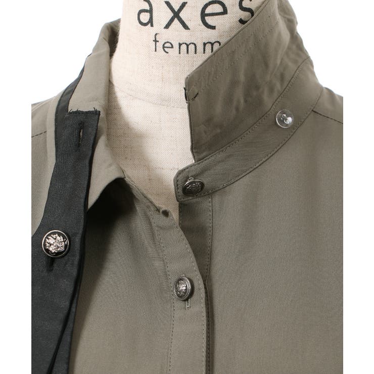 クロスタイ付ワンピース | axes femme | 詳細画像26 