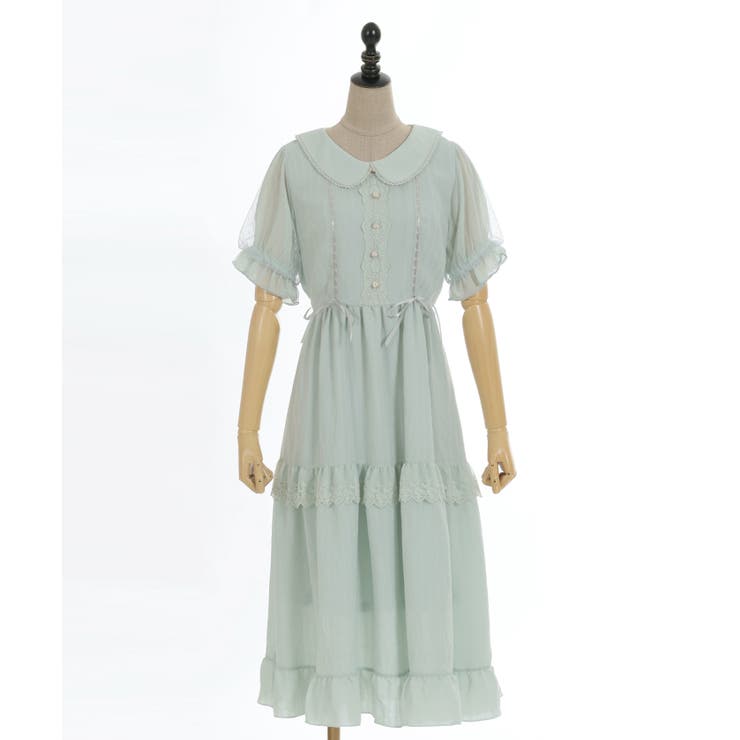 ティアードドーリーワンピース[品番：IGAW0004845]｜axes femme