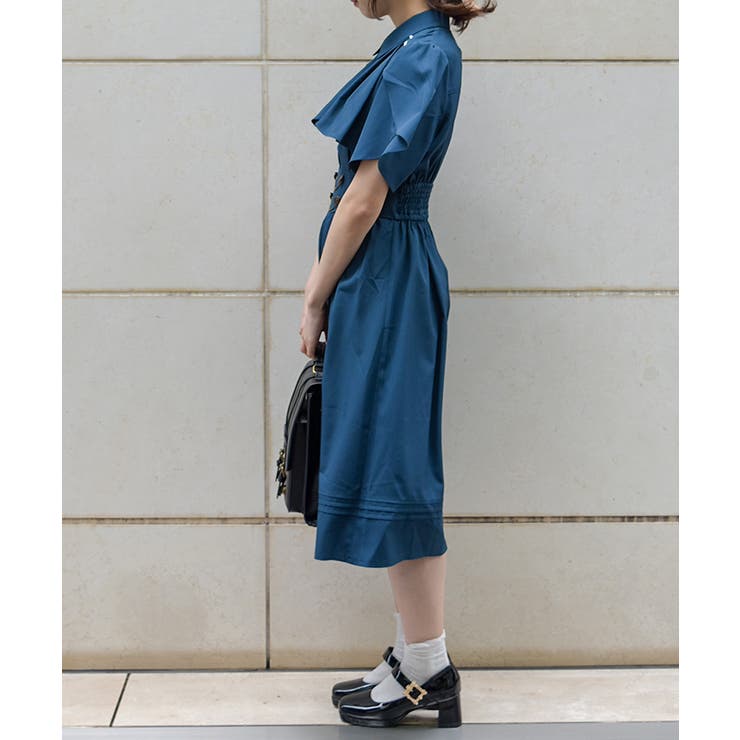 新品 未使用 axes femme チェーン付き ハイウエスト ワンピース axes femme（アクシーズファム）の「チェーン付ハイウエスト